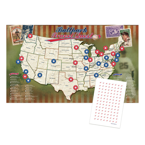 Ballpark Travel Quest Poster