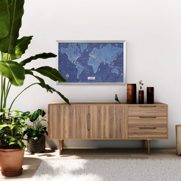 Modern World Travel Quest Map