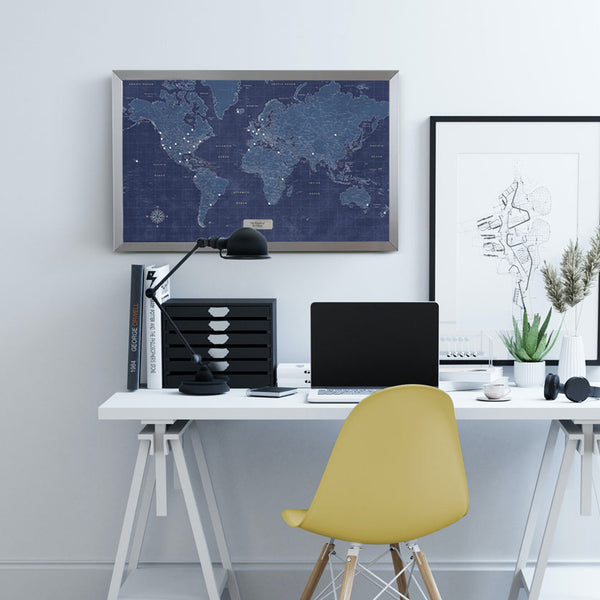 Modern World Travel Quest Map