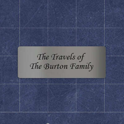 Modern World Travel Quest Map