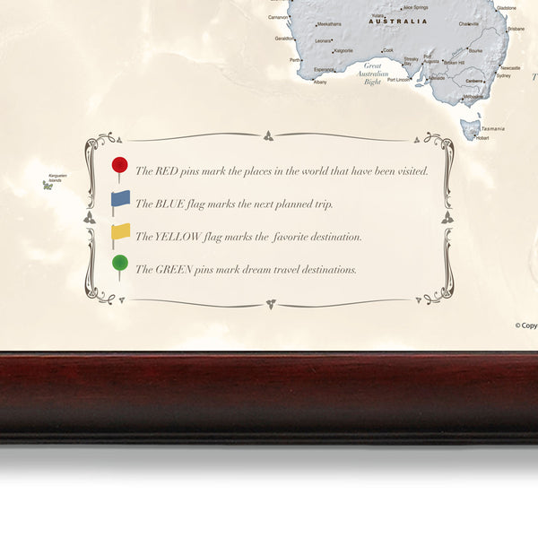 Personalized World Travel Quest Map