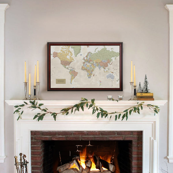 Personalized World Travel Quest Map