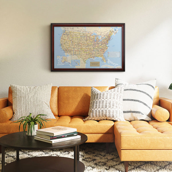 Personalized US Travel Map