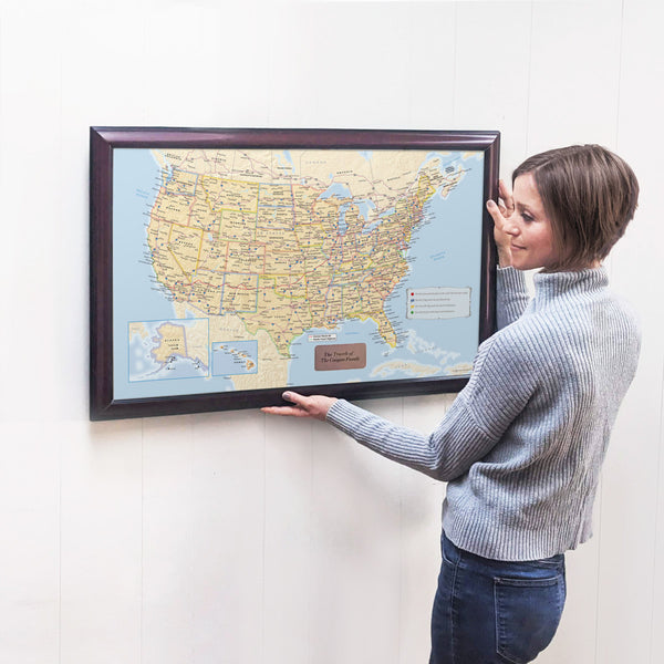 Personalized US Travel Map