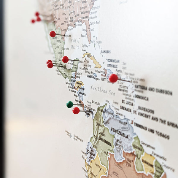 Personalized World Travel Quest Map