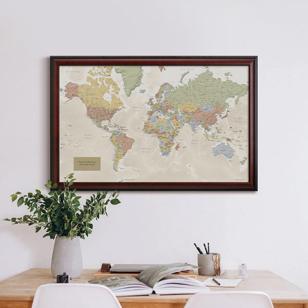 Personalized World Travel Quest Map
