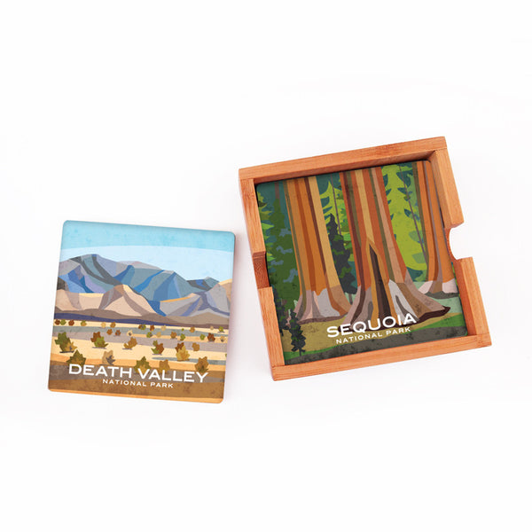 California National Parks Coaster Set