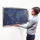 Modern World Travel Quest Map