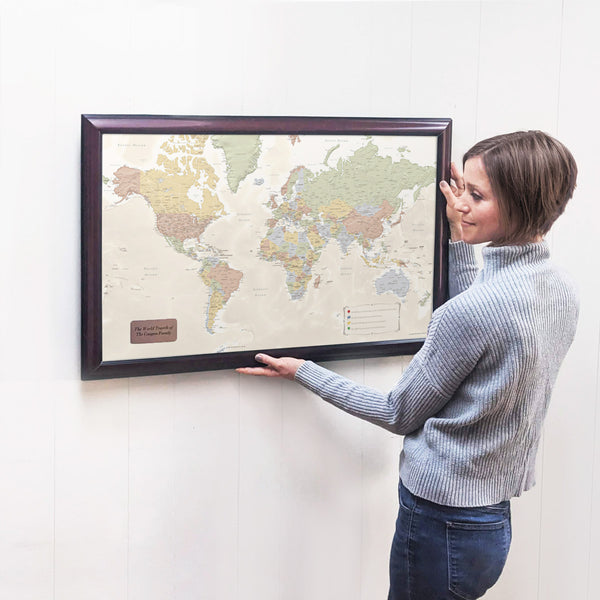 Personalized World Travel Quest Map