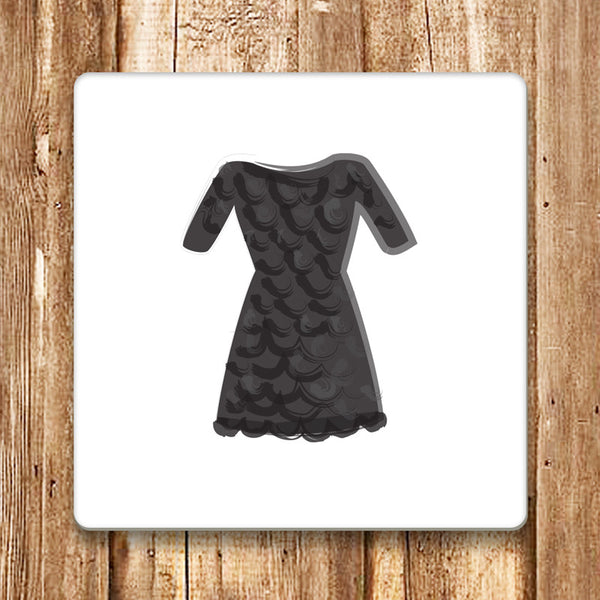 Little Black Dress Coasters