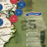 Ballpark Travel Quest Map