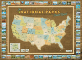 National Parks Travel Quest Poster