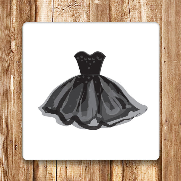 Little Black Dress Coasters