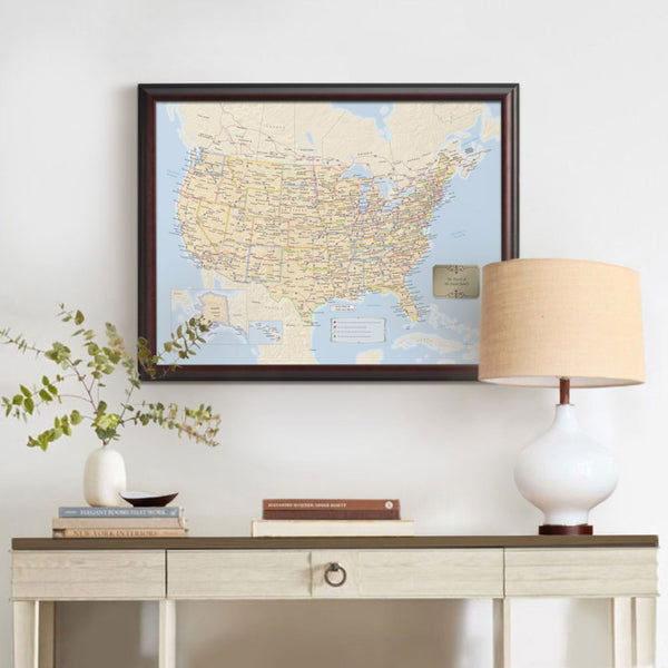 Personalized US Travel Map