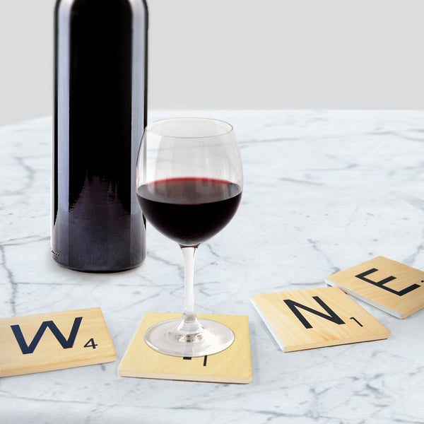 WINE Coaster Set