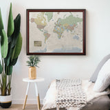 Personalized World Travel Quest Map