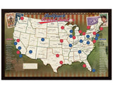 Ballpark Travel Quest Map