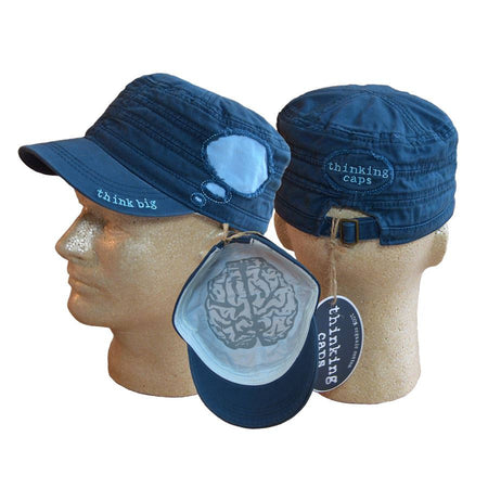 Think GLOBALLY! 100% Organic Cotton Corps-Style Thinking Cap